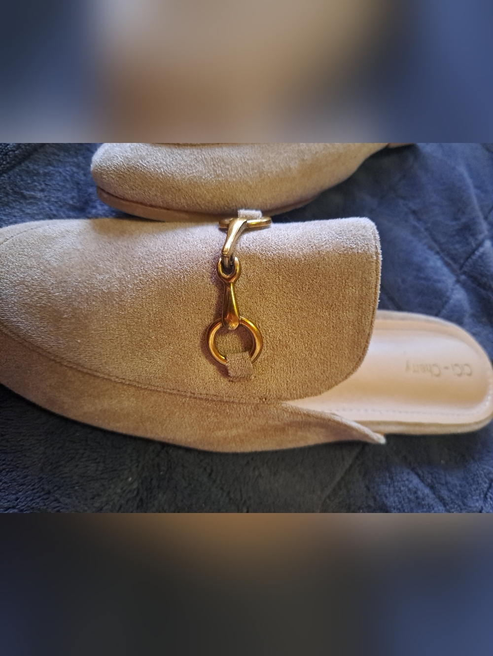 CiCi Ladies Buckle Mules - Picture 3 of 5